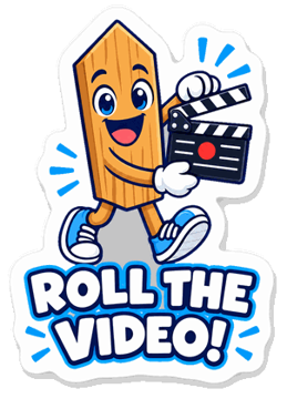 Roll the video sticker